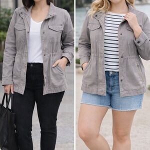 🤍 Utility Jacket – Size Small Tall (GAP)